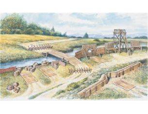 Italeri IT6030 BATTLEFIELD ACCESSORY SET KIT 1:72 Modellino