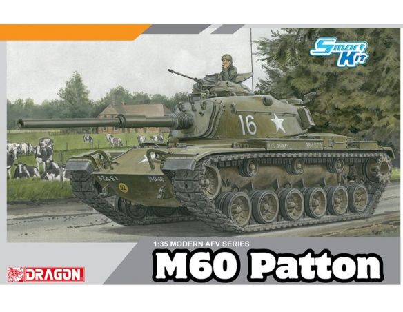 Dragon D3553 M60 PATTON KIT 1:35 Modellino