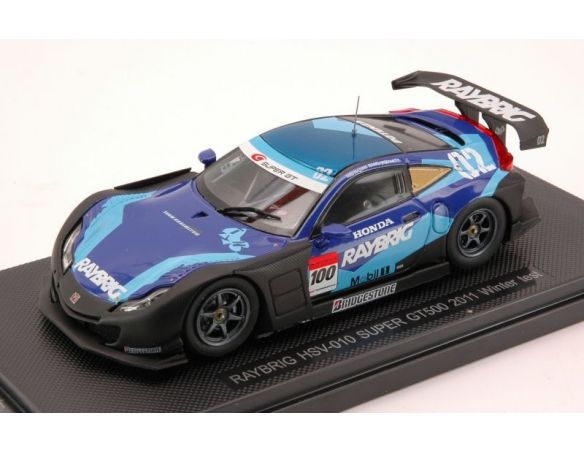 Ebbro EB44677 HONDA HSV-010 N.100 SUPER GT 500 WINTER TEST 2011 1:43 Modellino