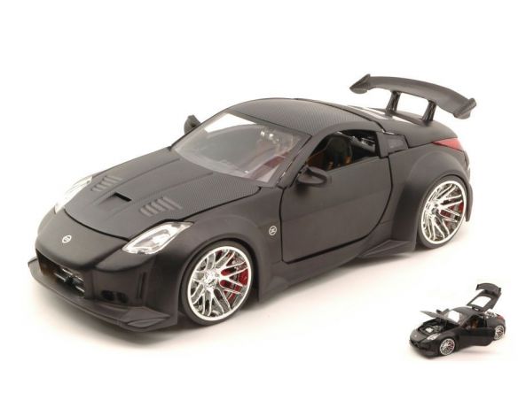 Jada JADA96810-2 NISSAN 350Z (Z33) 2003 MATT BLACK 1:24 Modellino