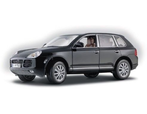 Maisto MI31675 PORSCHE CAYENNE V 6 2006 METALLIC BLACK 1:18 Modellino