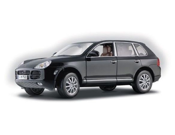 Maisto MI31675 PORSCHE CAYENNE V 6 2006 METALLIC BLACK 1:18 Modellino