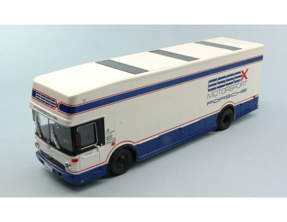 Premium Classixx PREM12208 MERCEDES O 317 ESSEX MOTOR SPORT PORSCHE RACE TRANSPORTER 1:43 Modellino