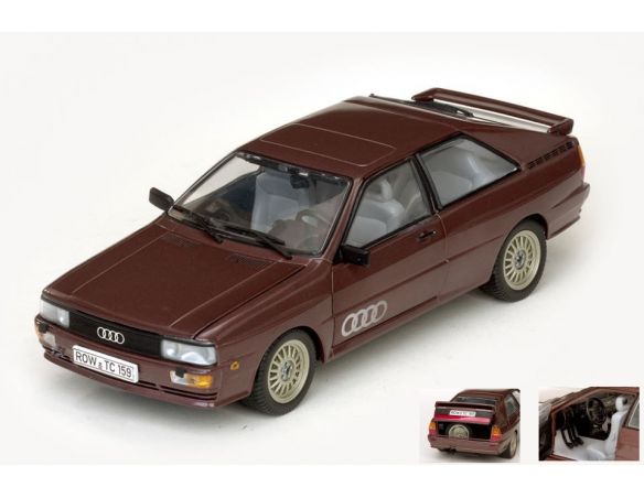 SunStar SS4159 AUDI QUATTRO 1981 SATURN METALLIC 1:18 Modellino
