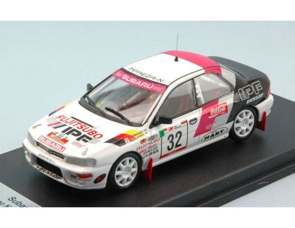 Trofeu TFRRAL41 SUBARU IMPREZA N.32 12th PORTUGAL RALLY 1995  KAMIOKA-GORMLEY 1:43 Modellino