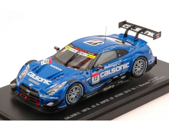 Ebbro EB45381 NISSAN GT-R N.12 5th SUPER GT500 OKAYAMA 2016 H.YASUDA-J.P.OLIVEIRA 1:43 Modellino