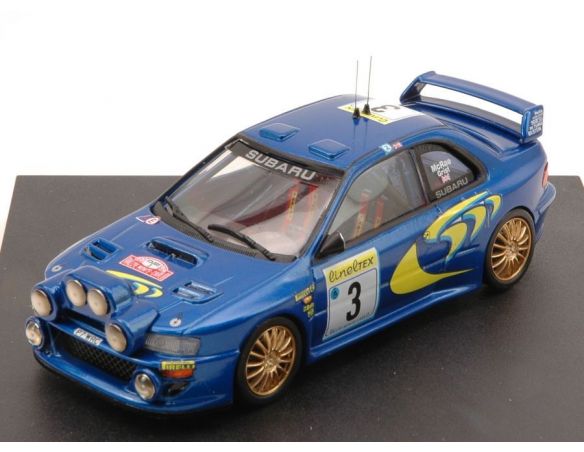 Trofeu TF1125 SUBARU IMPREZA WRC 3rd MONTE CARLO 1998  McRAE-GRIST W/NIGHT LIGHTS 1:43 Modellino