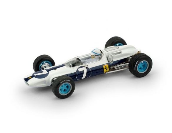 Brumm BM0291CH FERRARI 158 F1 J.SURTEES 1964 N.7 2nd MESSICO GP W.CHAMPION+PILOTA 1:43 Modellino
