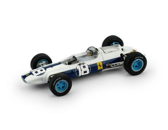 Brumm BM0291CCH FERRARI 156 F1 P.RODRIGUEZ 1964 N.18 6th MESSICO GP + PILOTA 1:43 Modellino