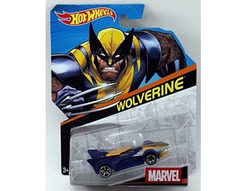 Hot Wheels HWBDM71 VEICOLO PERSONAGGIO MARVEL WOLVERINE 1:64 Modellino