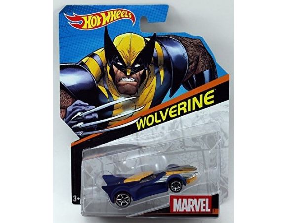 Hot Wheels HWBDM71 VEICOLO PERSONAGGIO MARVEL WOLVERINE 1:64 Modellino