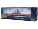 Alpha International 09002 USS NEWJERSEY NAVAL WAR VESSEL 1/700 Modellino