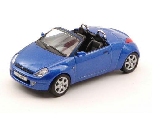 Schuco SH27223 FORD STREET KA CABRIO 2003 METALLIC BLUE 1:43 Modellino