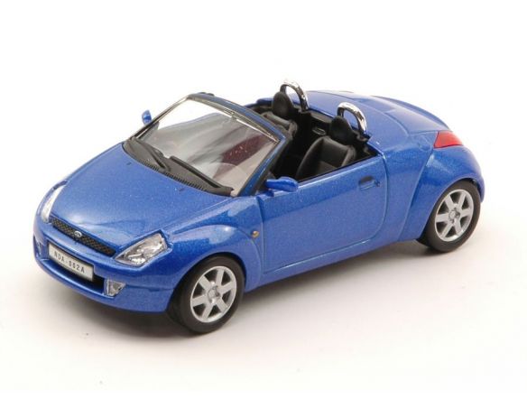 Schuco SH27223 FORD STREET KA CABRIO 2003 METALLIC BLUE 1:43 Modellino