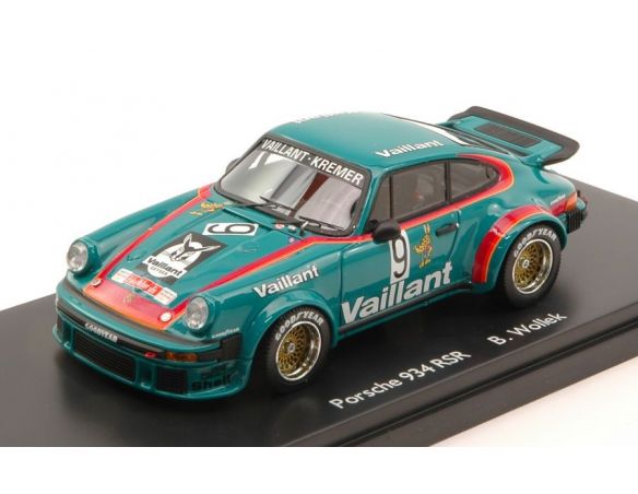 Schuco SH8861 PORSCHE 934 RSR N.9 WINNER DRM MAINZ-FINTHEN 1976 BOB VOLLEK 1:43 Modellino