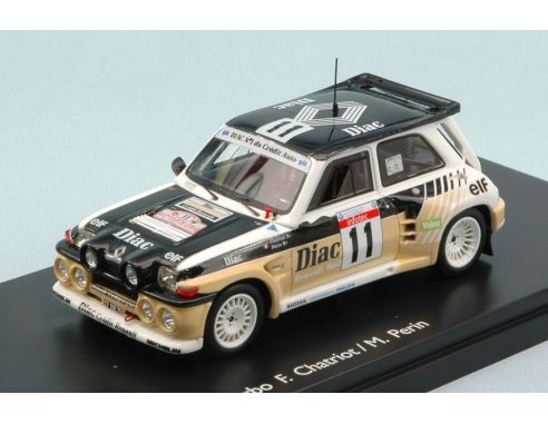 Schuco SH8852 RENAULT R5 MAXI TURBO N.11 2nd T.DE CORSE 1986 F.CHATRIOT-M.PERIN 1:43 Modellino