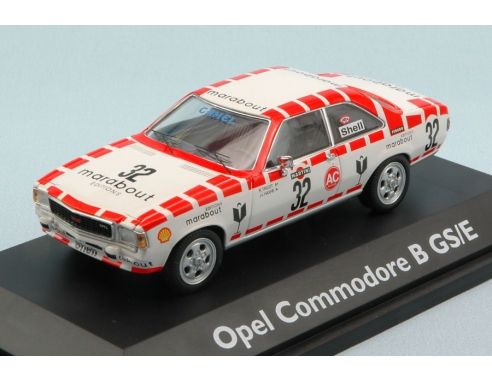 Schuco 2778 OPEL COMMODORE B COUPE 1/43 RALLY Modellino