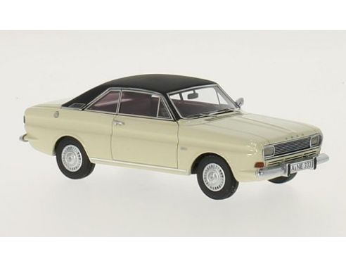 Neo Scale Models NEO43333 FORD TAUNUS P6 15M WHITE/BLACK 1:43 Modellino