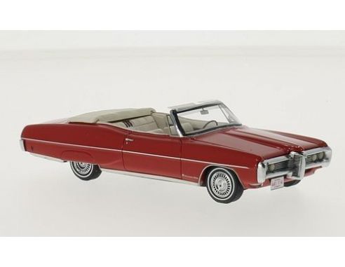Neo Scale Models NEO44114 PONTIAC BONNEVILLE CONVERTIBLE RED 1:43 Modellino
