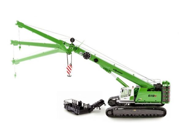 Ros RS00225 GRU TELESCOPICA CINGOLATA SENNEBOGEN 6113 E 1:50 Modellino