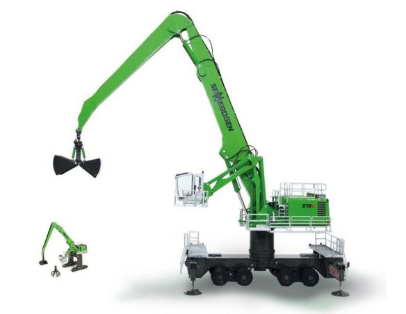 Ros RS00224 BENNA PORTUALE SENNEBOGEN 875 E 1:50 Modellino