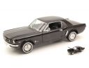 Welly WE2451BK FORD MUSTANG COUPE' 1964 BLACK 1:24 Modellino