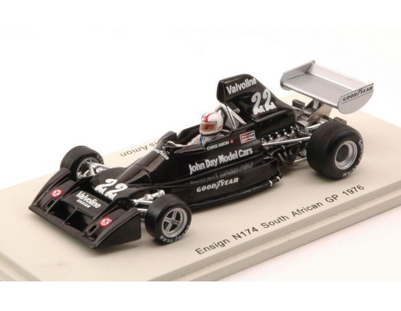 Spark Model S3956 ENSIGN N174 C.AMON 1976 N.22 14th SOUTH AFRICAN GP 1:43 Modellino