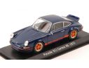 Spark Model SDC001 PORSCHE 911 CARRERA RS 1973 BLUE W/ORANGE STRIPES 1:43 Modellino