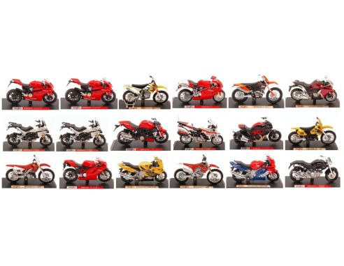 Maisto MI34007Q MOTO MAISTO ASSORTIMENTO Q 1:18 Pz.18 Moto