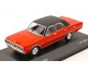 White Box WB148 DODGE CHARGER R/T 1975 RED W/BLACK ROOF 1:43 Modellino
