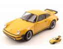 Welly WE4043Y PORSCHE 911 TURBO 3.0 1974 YELLOW 1:24 Modellino