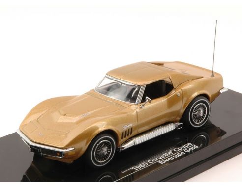 Vitesse VE36249 CORVETTE COUPE' 1969 GOLD 1:43 Modellino