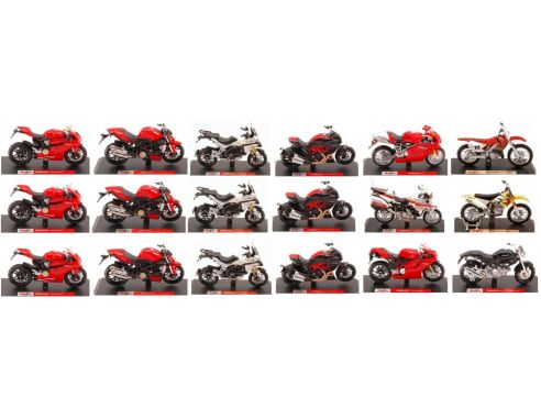 Maisto MI34007T MOTO MAISTO ASSORTIMENTO T 1:18 Pz.18 Modellino