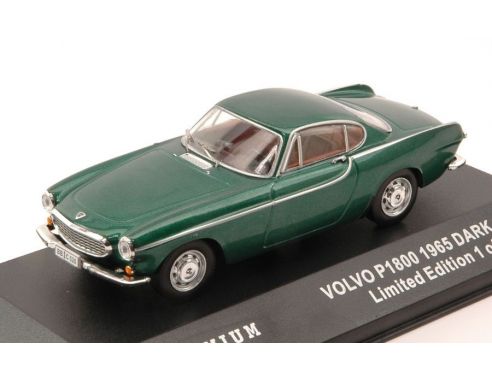Triple 9 T9P-10009 VOLVO P1800 1965 DARK GREEN 1:43 Modellino