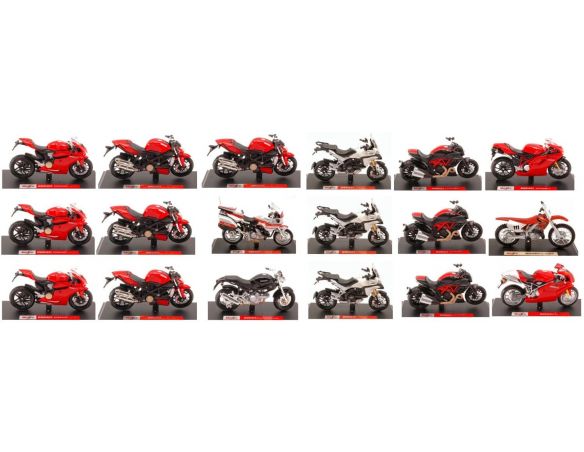 Maisto MI34007U MOTO MAISTO ASSORTIMENTO U 1:18 Pz.18 Modellino