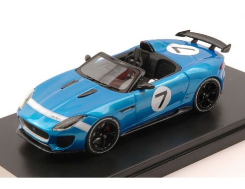 Protar PRX0483 JAGUAR F-TYPE PROJECT 7 2013 METALLIC BLUE 1:43 Modellino