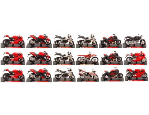 Maisto MI34007V MOTO MAISTO ASSORTIMENTO V 1:18 Pz.18 Modellino