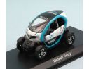 Spark Model SDC003 RENAULT TWIZY 2015 WHITE/LIGHT BLUE 1:43 Modellino