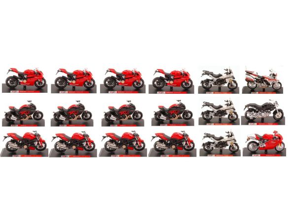Maisto MI34007Y MOTO MAISTO ASSORTIMENTO Y 1:18 Pz.18 Modellino