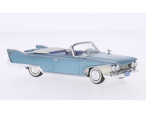 Neo Scale Models NEO44693 PLYMOUTH FURY CONVERTIBLE 1960 TURQUOISE MET./WHITE 1:43 Modellino
