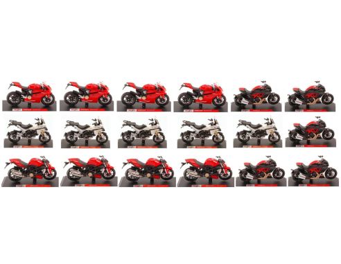 Maisto MI34007Z MOTO MAISTO ASSORTIMENTO Z (DUCATI) 1:18 Pz.18 Modellino
