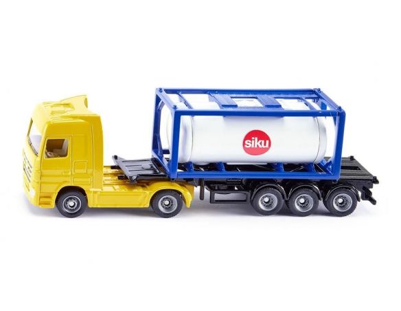 Sky Marks SK1795 CAMION W/TANK CONTAINER 1:87 Modellino
