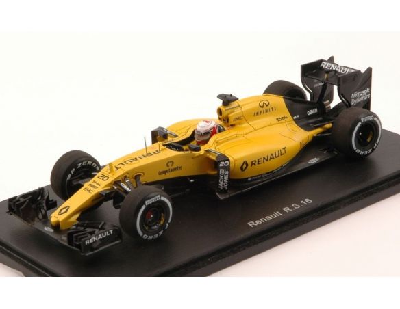 Spark Model S5005 RENAULT R.S.16 K.MAGNUSSEN 2016 N.20 1:43 Modellino
