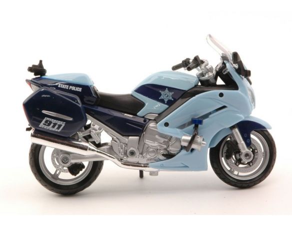 Maisto MI34306C MOTO YAMAHA FJR 1300A STATE POLICE 1:18 Modellino