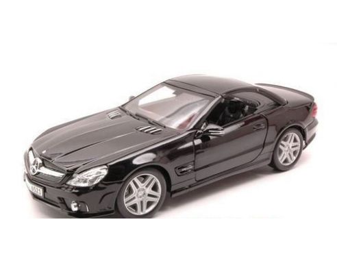 Maisto MI36193 MERCEDES SL 65 AMG 2009 BLACK 1:18 Modellino
