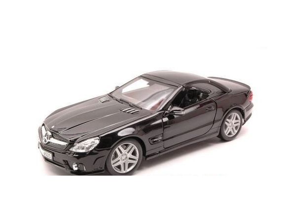 Maisto MI36193 MERCEDES SL 65 AMG 2009 BLACK 1:18 Modellino