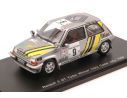 Spark Model S3859 RENAULT 5 GT TURBO N.9 WINNER IVORY COAST 1989 A.OREILLE-THIMONIER 1:43 Modellino