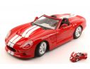 Maisto MI31142R SHELBY SERIES ONE 1998 RED W/WHITE STRIPES 1:18 Modellino