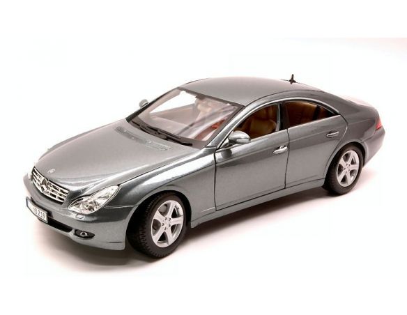 Maisto MI36696 MERCEDES CLS CLASS 2005 GUNSILVER MET.1:18 Modellino