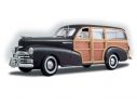 Maisto MI36854 CHEVROLET FLEETMASTER WOODY 1948 BROWN 1:18 Modellino